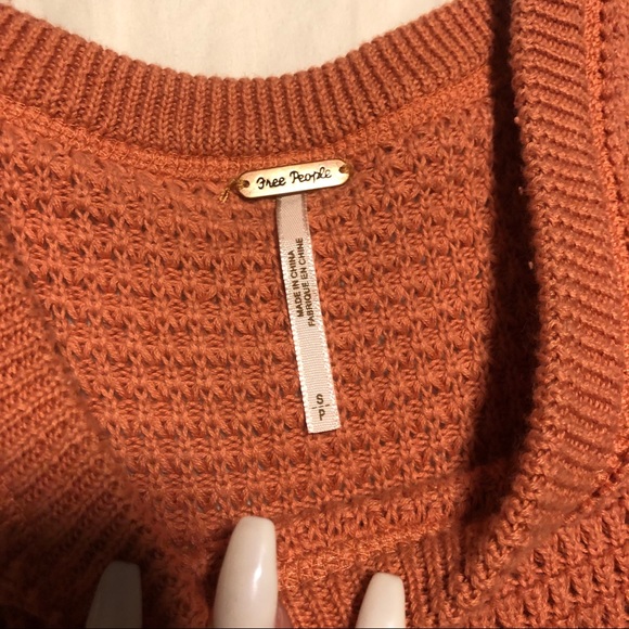 Free People Cold Shoulder Sweater - Picture 3 of 4